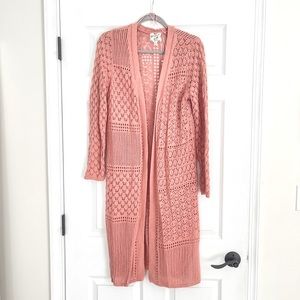 HIPPIE ROSE PINK DUSTER. M